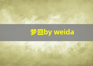 梦回by weida